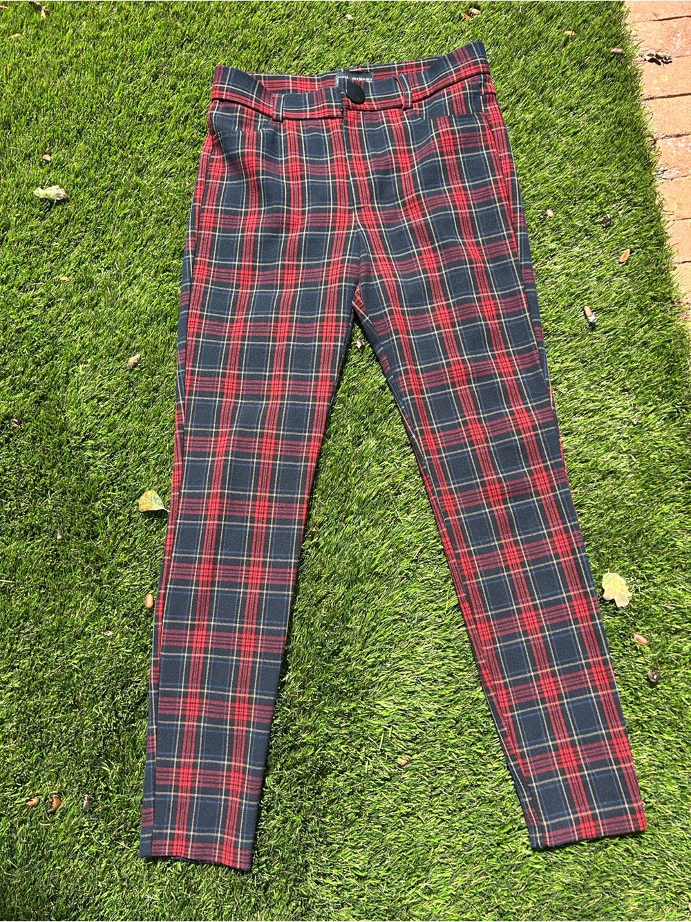 Zara plaid trouser